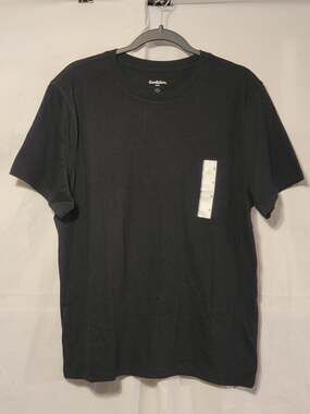 Goodfellow & Co Men's Every Wear Short Sleeve Crew Neck T-Shirt Black Sz M